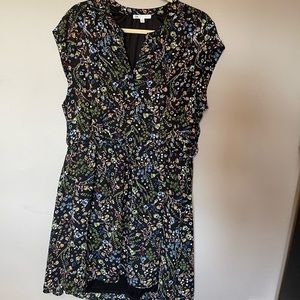 DR2 Black Floral Dress